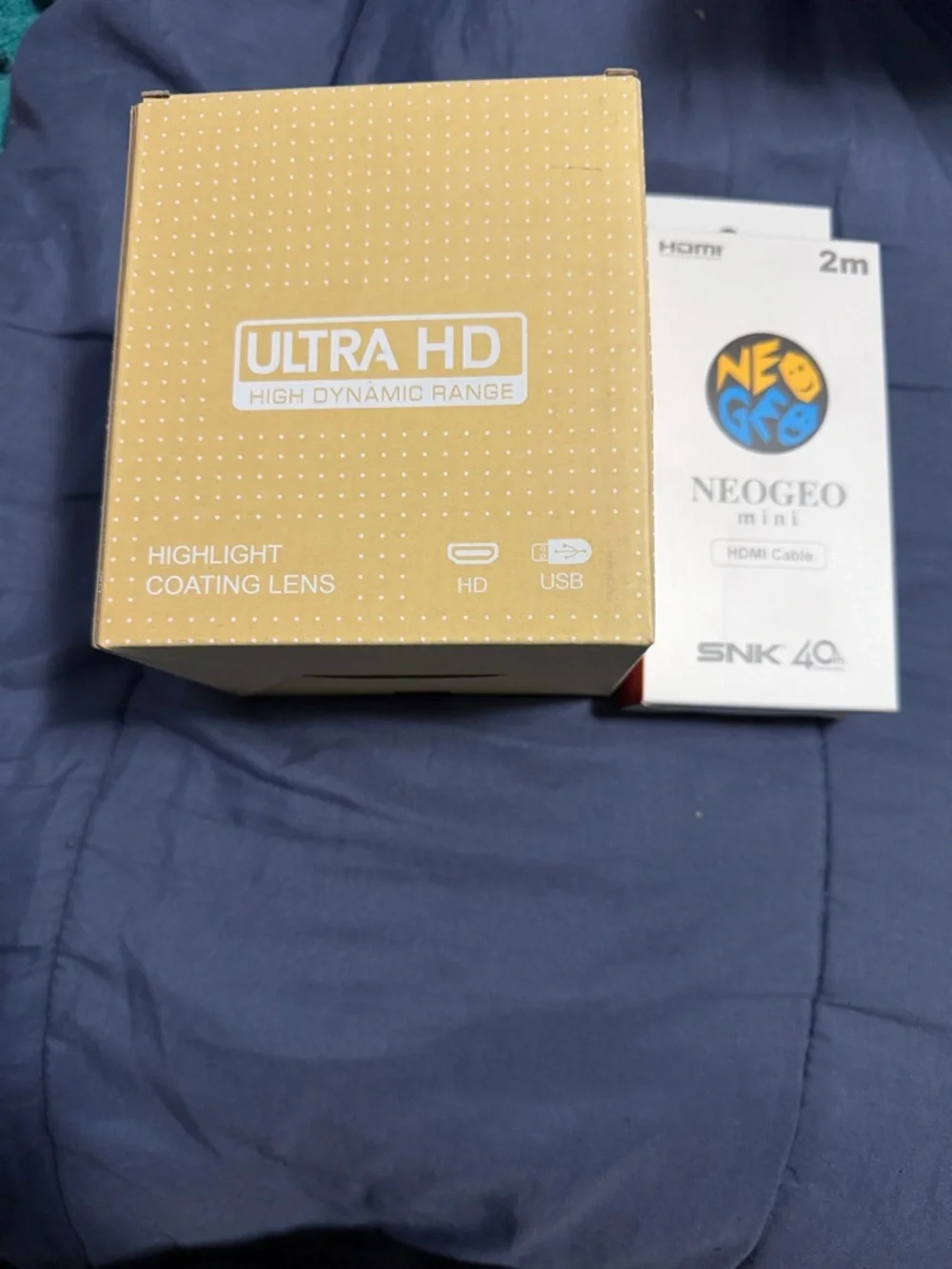 ULTRA HD Highlight Coating Lens - White/ with HDMI Cable